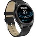 Ceas Smartwatch iUni N3 Plus, Curea Piele, BT, 1.3 Inch, IOS si Android, Black
